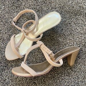 Donald J. Pliner Vista Heeled Sandal Size 9 Tan